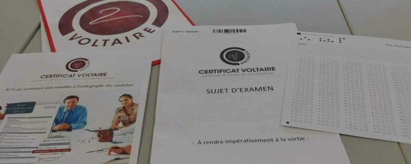 certification Voltaire