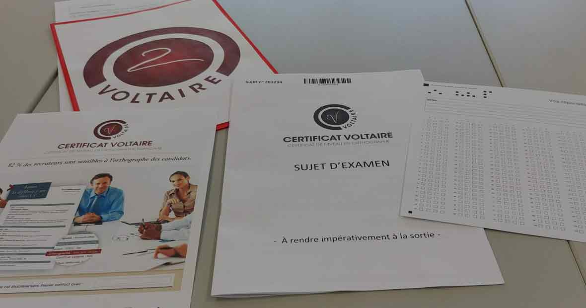 certification Voltaire